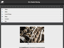 Tablet Screenshot of ericswahnracing.com